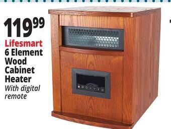Ocean State Job Lot Lifesmart 6-element smart boost infrared space heater offer