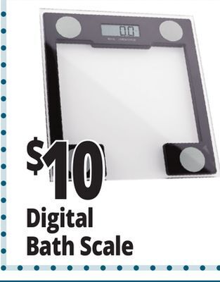 Ocean State Job Lot Century digital bathroom scale offer