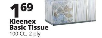 Ocean State Job Lot Kleenex basic tissue offer