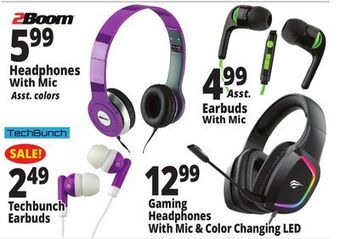 Ocean State Job Lot Earbuds & headphones offer