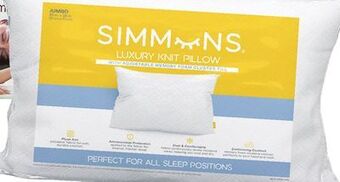Ocean State Job Lot Simmons® memory foam offer