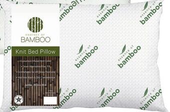 Ocean State Job Lot Essence of bamboo knit jumbo pillow offer