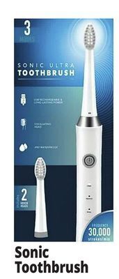 Ocean State Job Lot Sonic toothbrush offer