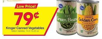 Ruler Foods Kroger canned vegetables offer
