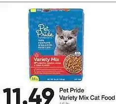 Ruler Foods Pet pride variety mix cat food offer