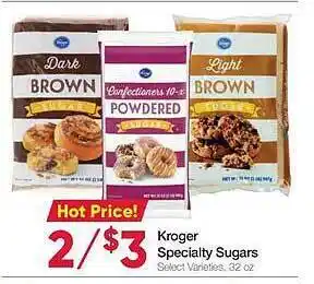 Ruler Foods Kroger specialty sugars offer