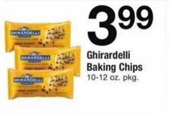 ACME Ghirardelli baking chips offer