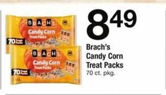 ACME Brach's candy corn treat packs offer