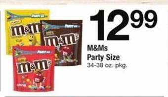 ACME M&ms party size offer