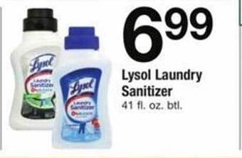 ACME Lysol laundry sanitizer offer