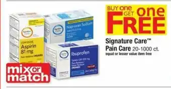 ACME Signature care pain care offer