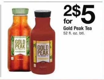 ACME Gold peak tea offer