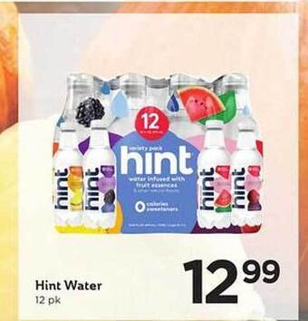 Cub Foods Hint water offer