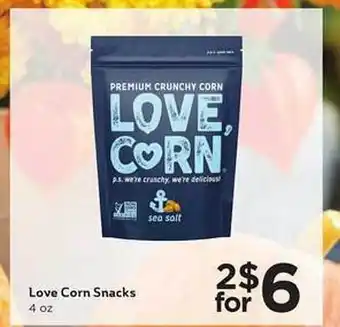 Cub Foods Love corn snacks offer
