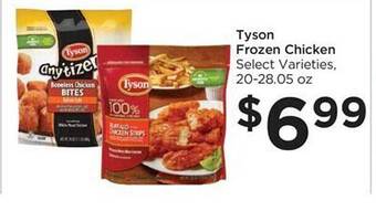 Food 4 Less Tyson frozen chicken offer