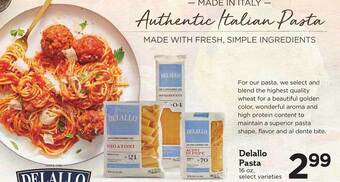 Cub Foods Delallo pasta offer