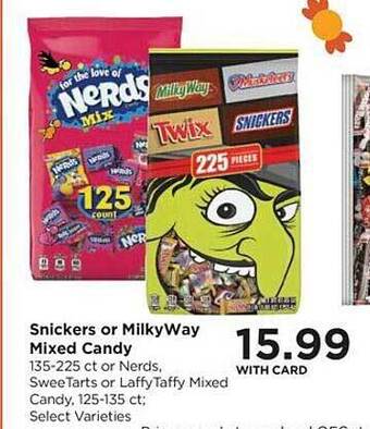 QFC Snickers or milky way mixed candy offer
