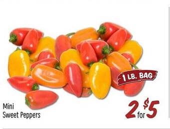 Sprouts Farmers Market Mini sweet peppers offer