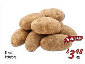 Sprouts Farmers Market Russet potatoes offer