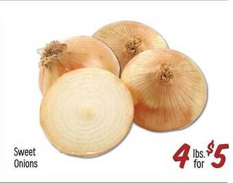 Sprouts Farmers Market Sweet onions offer