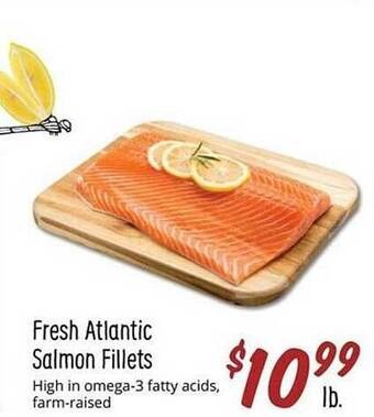 Sprouts Farmers Market Fresh atlantic salmon fillets offer