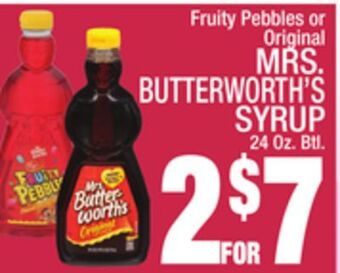 C Town Mrs. butterworth's syrup offer