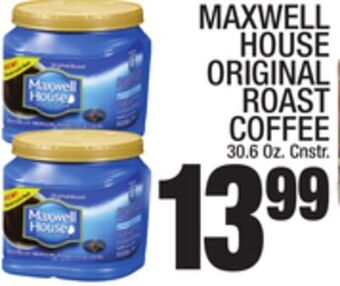 C Town Maxwell house original roast coffee offer