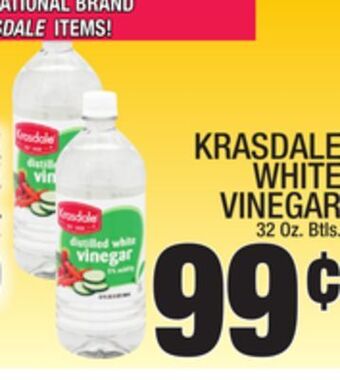 C Town Krasdale white vinegar offer