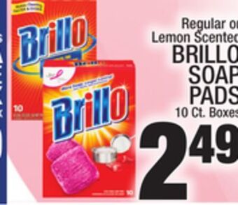 C Town Brillo soap pads offer