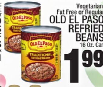 C Town Old el paso refried beans offer