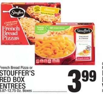 C Town Stouffer's red box entrees offer