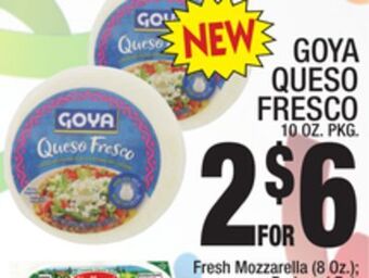 C Town Goya queso fresco offer