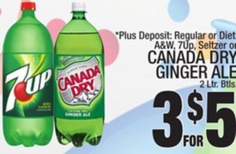C Town Canada dry ginger ale offer
