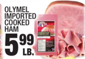 C Town Olymel imported cooked ham offer