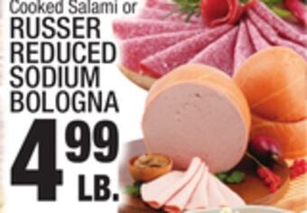 C Town Russer russer reduced reduced sodium sodium bologna bologna offer