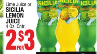 C Town Sicilia lemon juice offer