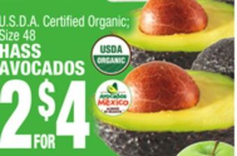 C Town Hass avocados offer