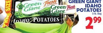 Bravo Supermarkets Green giant idaho potatoes offer