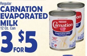 Bravo Supermarkets Carnation evaporated milk offer