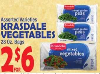 Bravo Supermarkets Krasdale vegetables offer