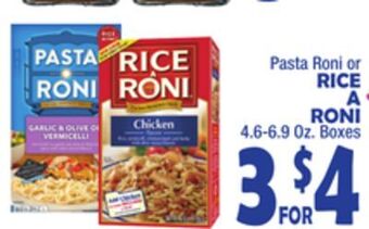 Bravo Supermarkets Rice a roni offer