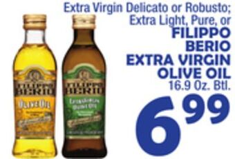 Bravo Supermarkets Filippo berio extra virgin olive oil offer