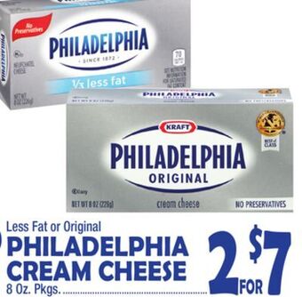 Bravo Supermarkets Philadelphia cream cheese offer