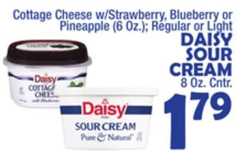 Bravo Supermarkets Daisy sour cream 8 oz. cntr offer