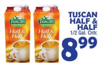 Bravo Supermarkets Tuscan half & half offer