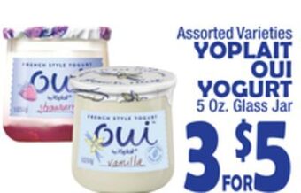 Bravo Supermarkets Yoplait oui yogurt offer