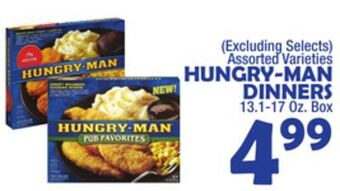 Bravo Supermarkets Hungry-man dinners offer