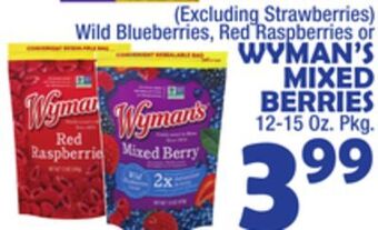 Bravo Supermarkets Wyman's mixed berries offer