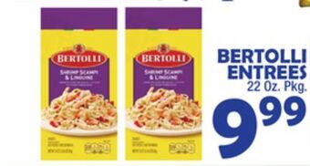 Bravo Supermarkets Bertolli entrees offer