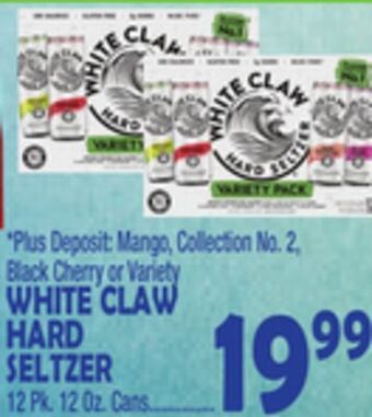 Bravo Supermarkets White claw hard seltzer offer